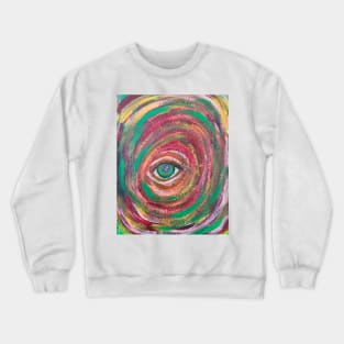 Abstract Eye Crewneck Sweatshirt